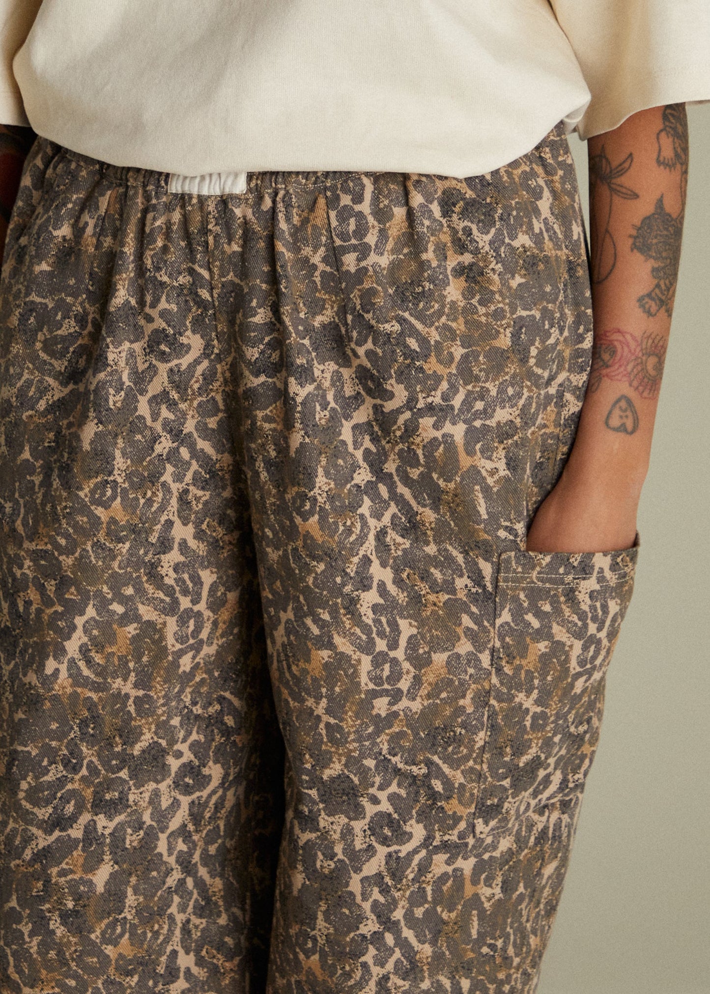 Adult Leopard Trouser