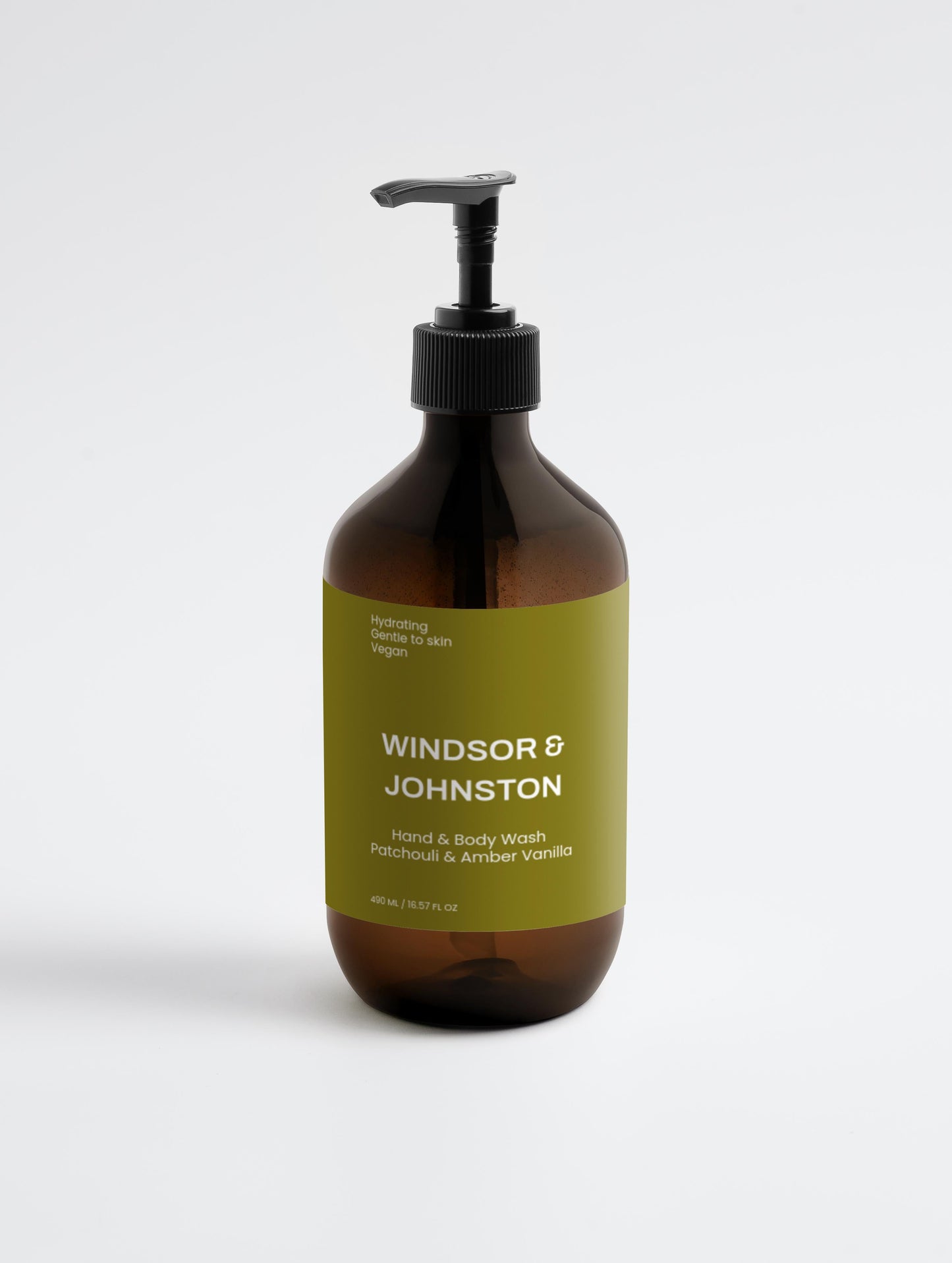 Hand & Body Wash, Patchouli & Amber Vanilla