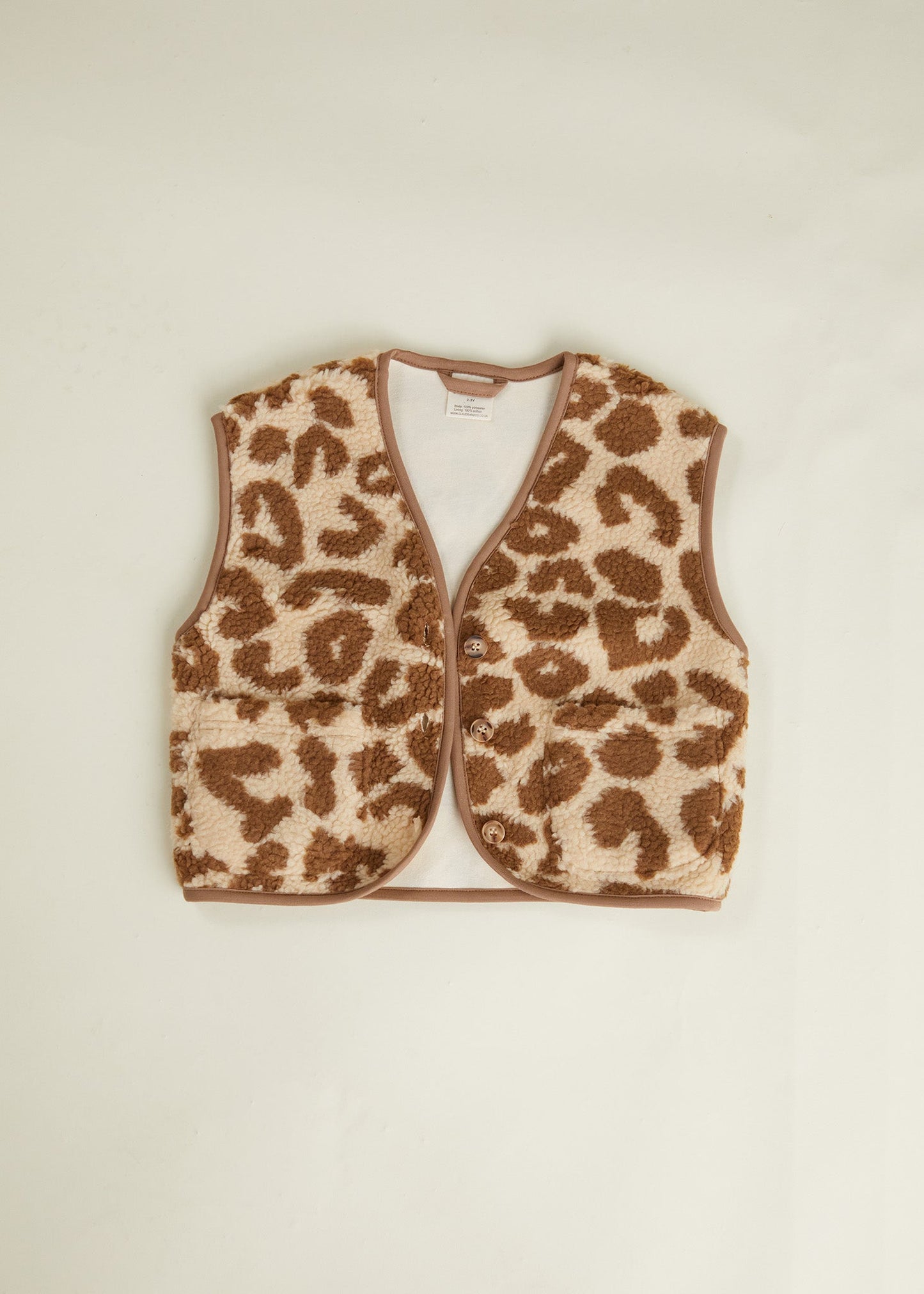 Alma Leopard Gilet