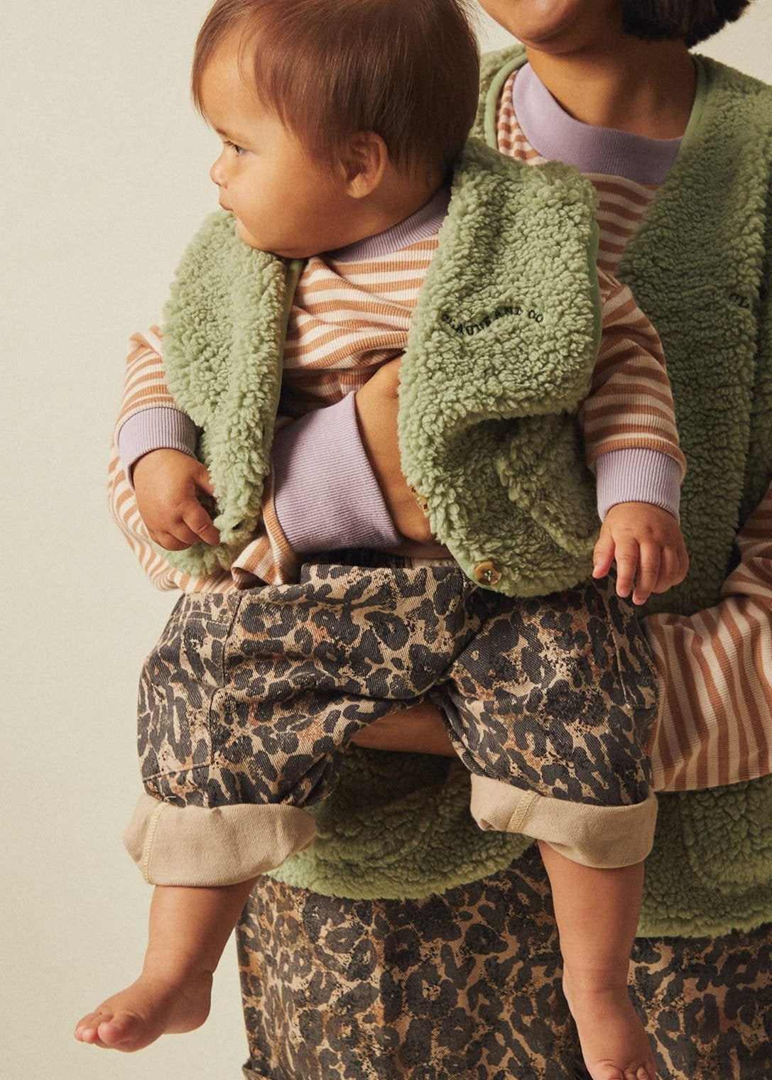 Alma Sage Gilet Baby