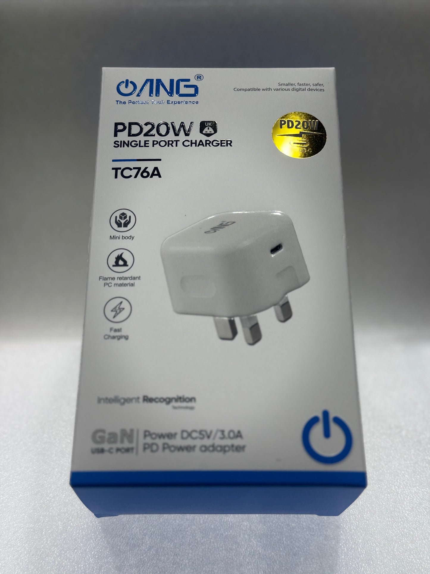 ANG TC76A 20W PD Fast Charger β Compact & Efficient Power for Every Device