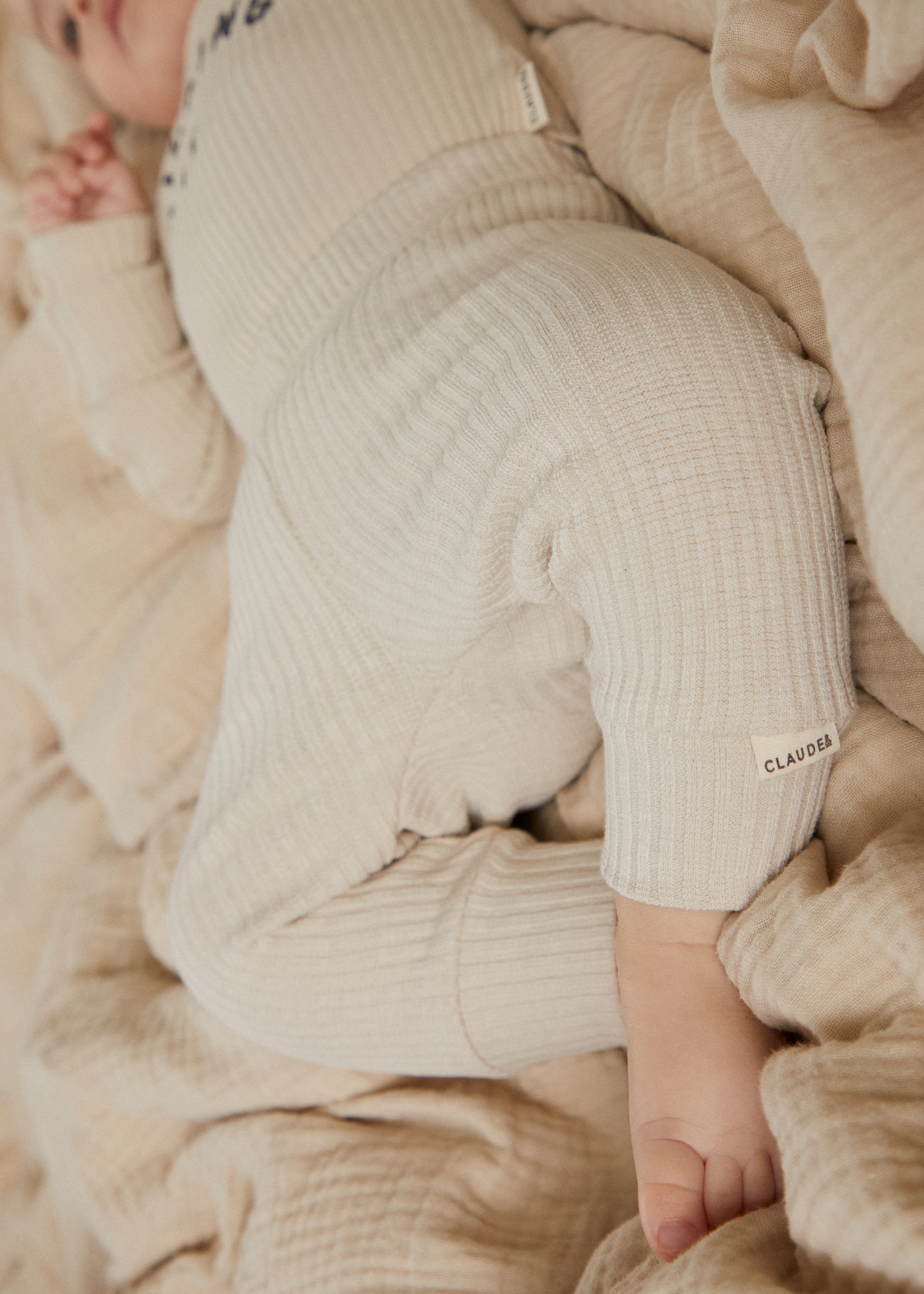 Marli Oat Rib Cuff Leggings