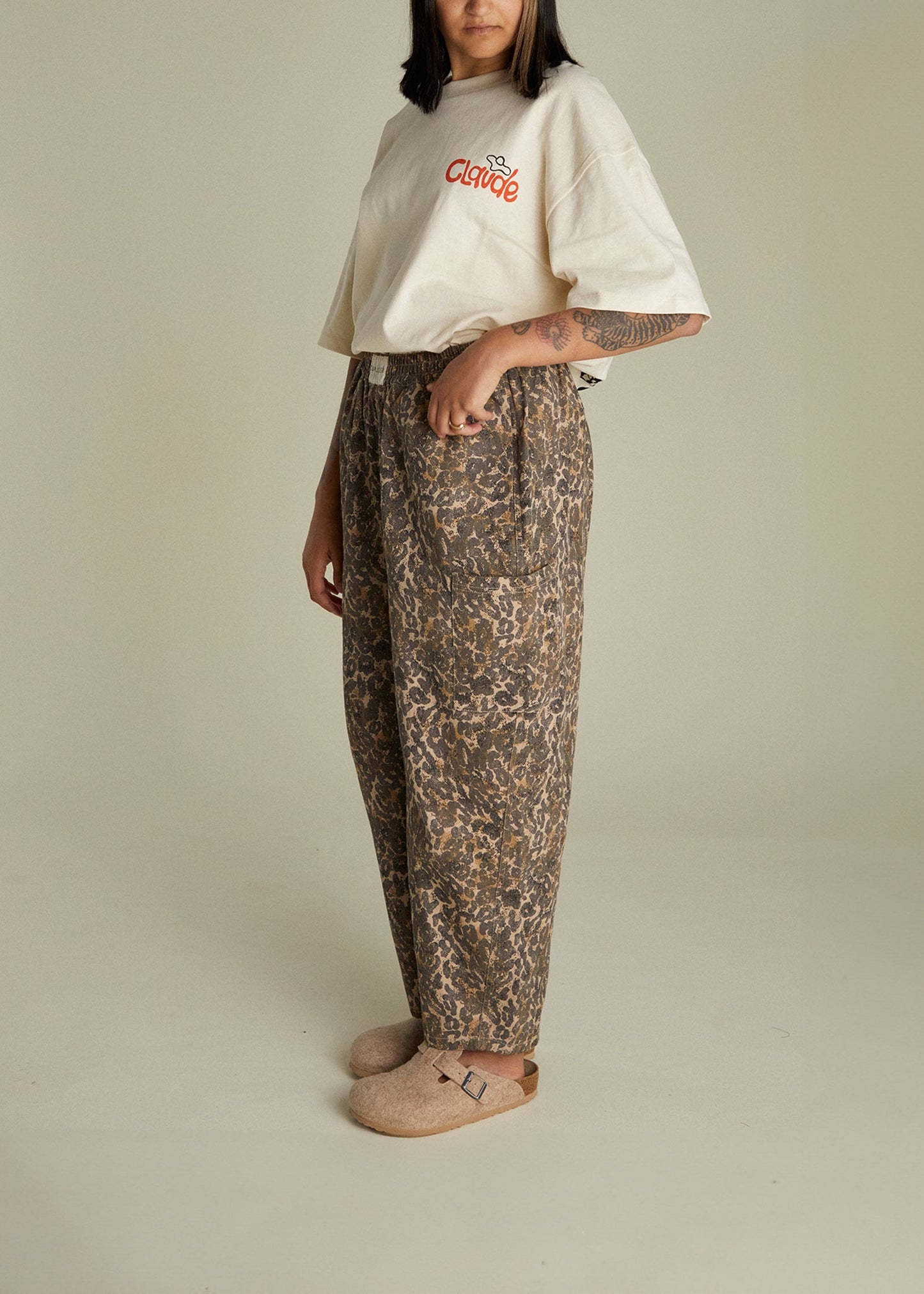 Adult Leopard Trouser