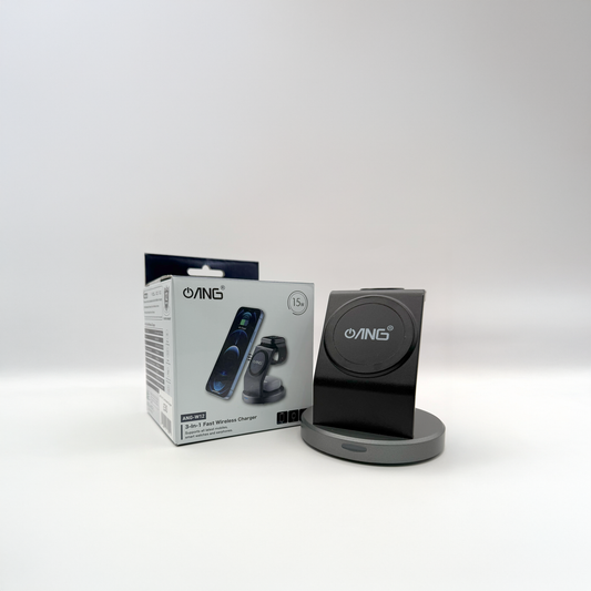 ANG-W12 3-in-1 Fast Wireless Charger – Simplify Your Charging Setup